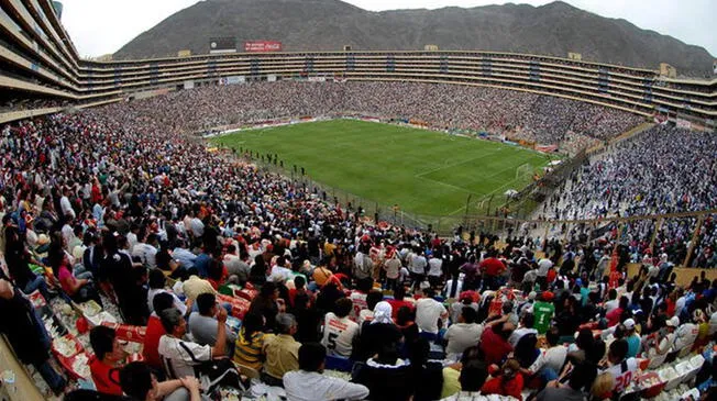 La Conmebol alabó al Estadio Monumental de Lima por su capacidad de espectadores.