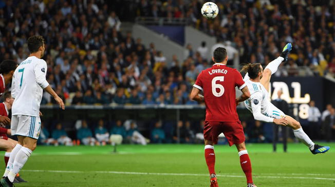 Gareth Bale puso el 2-1 momentáneo con una magistral 'chalaca'.