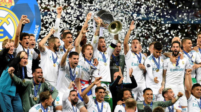 Real Madrid ganó la Champions League por tercera vez de manera consecutiva. Foto: EFE