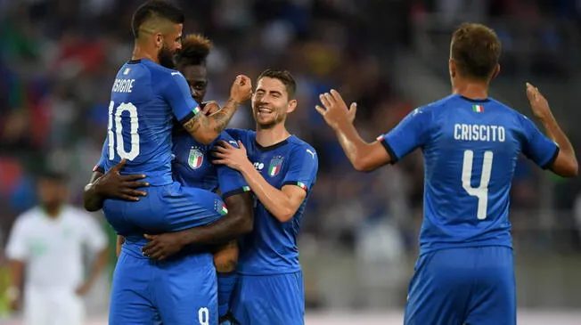 Italia venció 2-1 a Arabia Saudita en amistoso internacional en Suiza [RESUMEN Y GOLES] 