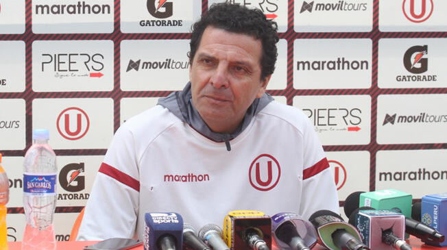 El entrenador de Universitario se refirió al partido contra Cantolao