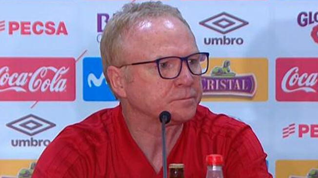 Alex McLeish, DT de Escocia, habló de la Selección Peruana.