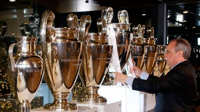 Museo del Real Madrid se queda sin espacio para la décimotercera Champions