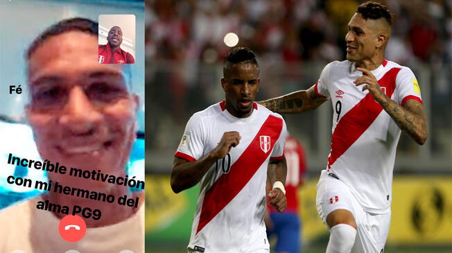 Grata sorpresa para los hinchas, conversación entre Paolo Guerrero y Jefferson Farfán.