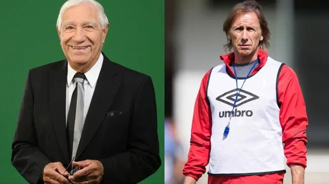 Enrique Macaya Márquez y Ricardo Gareca.