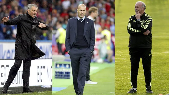 Real Madrid: Zinedine Zidane, José Mourinho y Vicente del Bosque con los periodos más largas como DT 