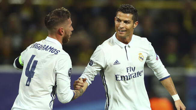 Sergio Ramos habría conversado seriamente con Cristiano Ronaldo tras final de Champions League