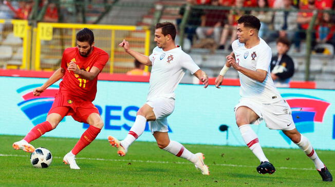 Bélgica y Portugal empataron sin goles en Bruselas.