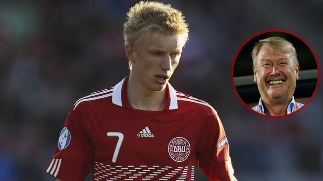 Daniel Wass no ha tenidos minutos en la eliminatoria Europea que disputó Dinamarca para llegar a Rusia 2018. | Foto: AFP.