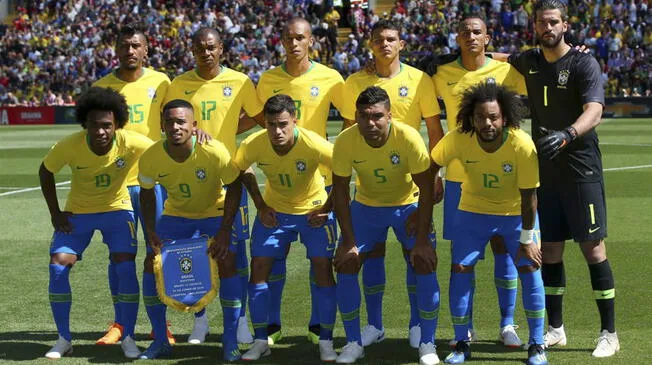 La Selección de Brasil dio a conocer la lista de 23 jugadores para Rusia 2018. | Foto: @CBF_Futebol