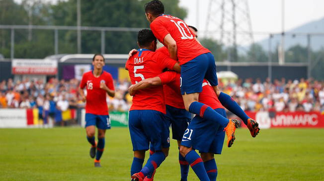 Chile derrotó con gol de Maripán 1-0 a Serbia.