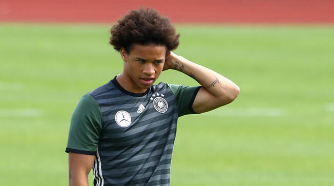 Leroy Sané mandó un emotivo mensaje a sus compañeros de la Selección de Alemania. Foto: Alemania