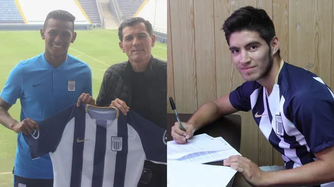 Alianza Lima: Franco Medina y Sebastián Calle firmaron contrato profesional