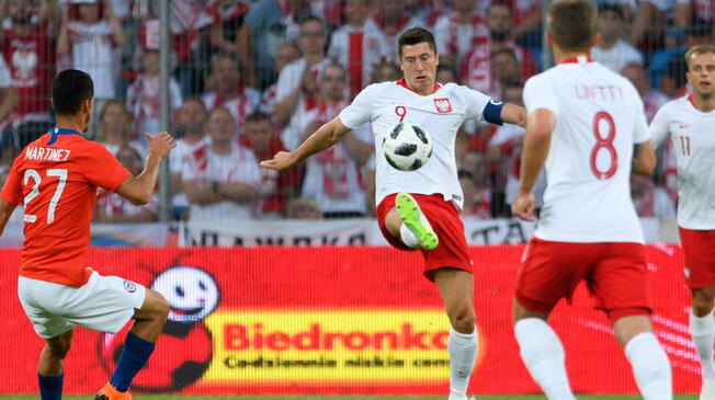 Chile vs. Polonia EN VIVO: polacos ganan 2-1 en amistoso previo a Rusia 2018