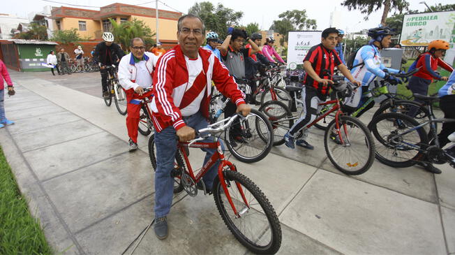 Ciclistas de todas las edades corrieron apoyando futuro participación de la selección peruana en Rusia