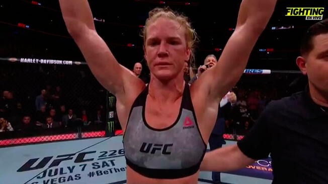 UFC 225 EN VIVO: Holly Holm vence por decisión unánime a Megan Anderson