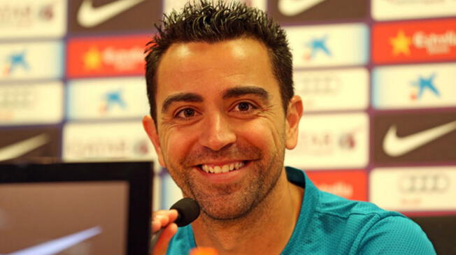 Xavi respaldó al nuevo jefe de la federación española por cesar a Julen Lopetegui. Foto: Miguel Ruiz 