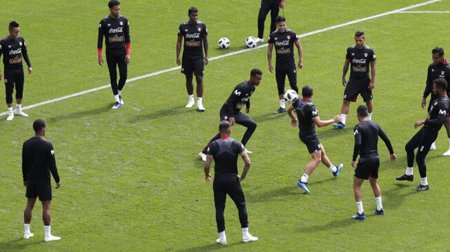 Mundial Rusia 2018: Perú cumplió tercer día de entrenamiento pensando en Dinamarca [VIDEO]