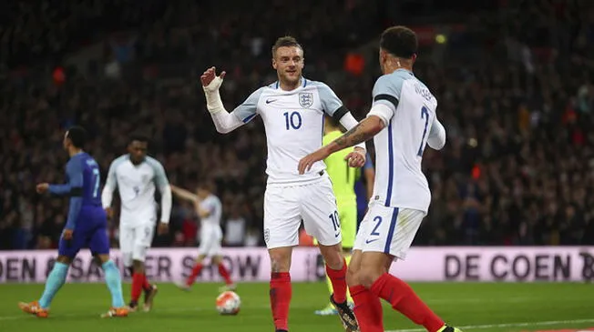 Jamie Vardy es internacional con Inglaterra desde el 2015 y Rusia 2018 será su primer mundial.