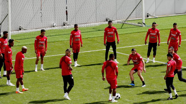 Perú vs. Dinamarca: Selección cumplió último día de entrenamiento antes de partir a Saransk  [VIDEO]