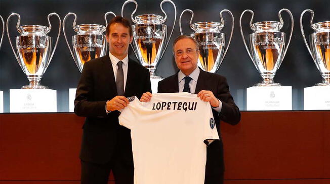 Real Madrid presentó al cuestionado Julen Lopetegui. 