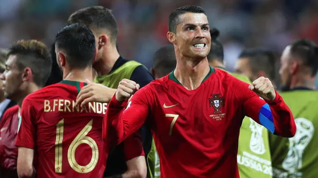 Cristiano Ronaldo marcó 3 goles en Rusia 2018 e igualó récord de Pelé.