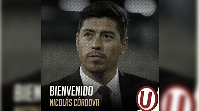 Universitario presentó a Nicolás Córdova como su flamante técnico para lo que resta de temporada