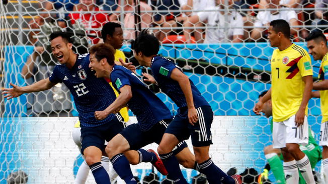 Colombia cayó con Japón por 2-1 en el Grupo H de la Copa del Mundo. Foto: EFE