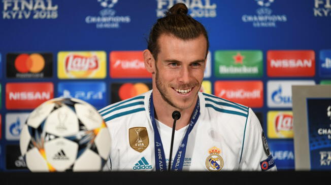 Gareth Bale, durante una conferencia de prensa.