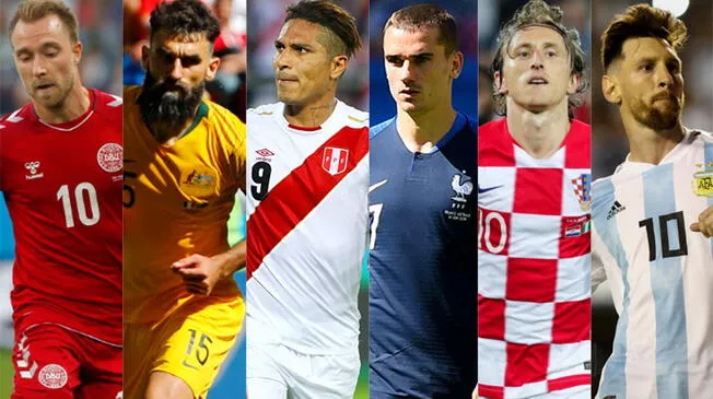 Dinamarca-Australia, Perú-Francia y Croacia-Argentina serán los juegos a observar este jueves en el Mundial de Rusia 2018. Foto: EFE