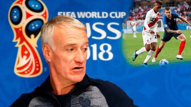 Deschamps aceptó la superioridad de la Selección Peruana en el tiempo complementario.