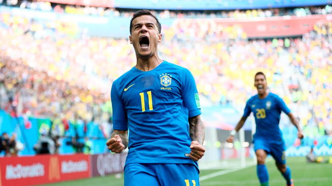 Brasil vs Costa Rica: El gol de Phillipe Coutinho para la tranquilidad de la 'Canarinha' | Video