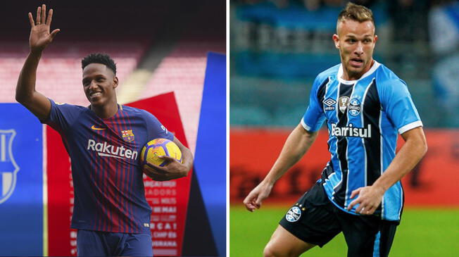 Barcelona | Yerry Mina, Arthur: Barcelona: Arthur podría motivar la marcha de Yerry Mina