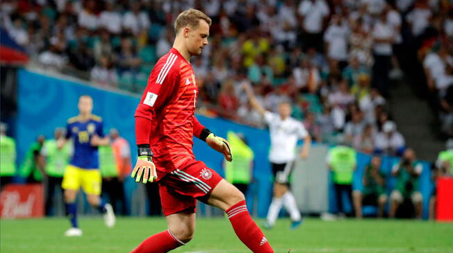 Alemania vs. Suecia: El 'atajadón' de Manuel Neuer evitó el segundo para Suecia [VIDEO]