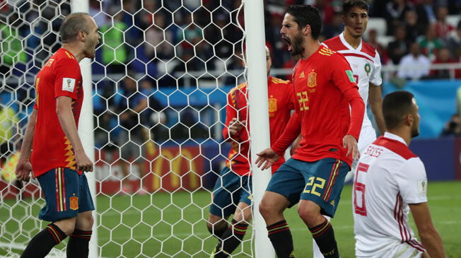 Isco Alarcón puso la paridad con una exquisita definición. 