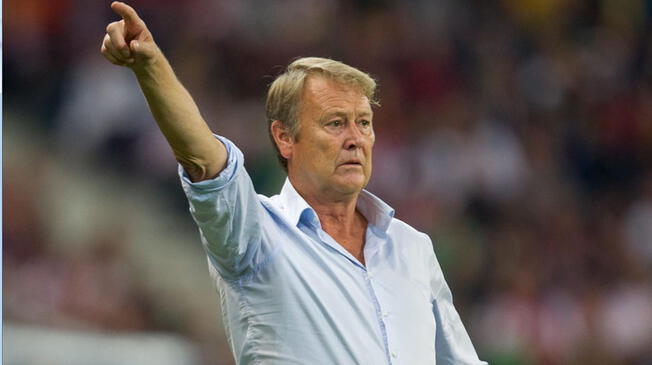 Age Hareide destacó el juego de la selección peruana en el grupo C del Mundial, pese a que no lograron clasificar a octavos. Foto: EFE