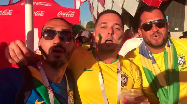 Hinchas brasileros se burlan de la Alemania a ritmo de Bella Ciao | Video