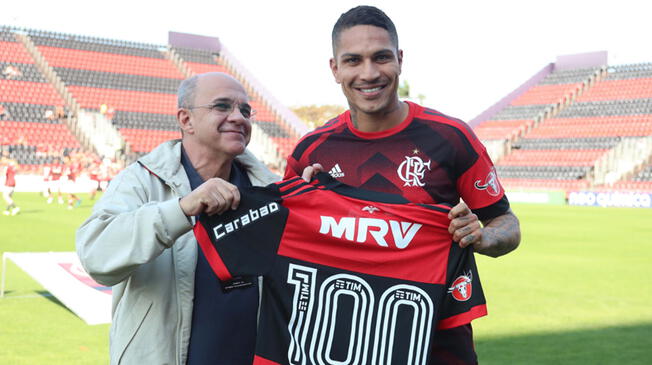 Eduardo Bandeira, presidente del Flamengo, quiere que Paolo Guerrero se quede en su club 