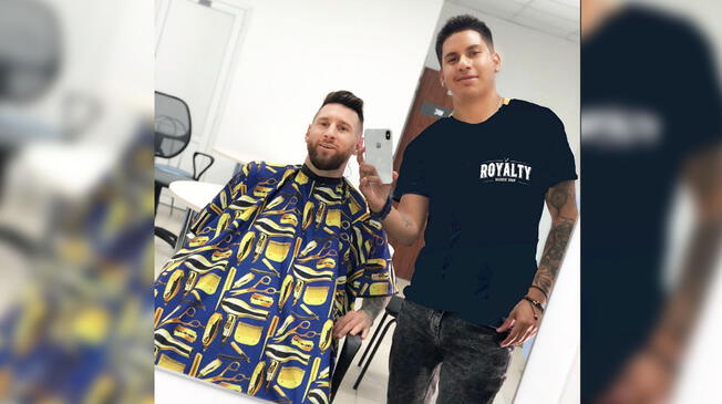 Barbero peruano le cambió el look a Lionel Messi para los octavos de final del Mundial