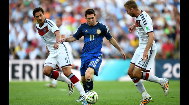 Lionel Messi, durante la final del Mundial Brasil 2014 entre Argentina y Alemania.