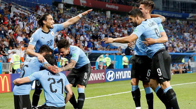 La Selección de Uruguay enfrentará a Francia en cuartos de final de Rusia 2018.