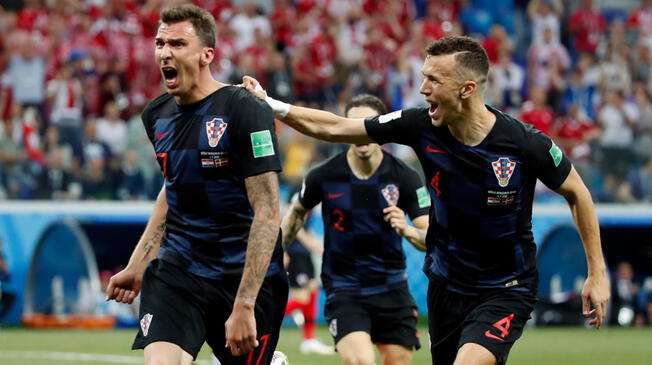 Croacia venció por penales a Dinamarca y pasó a cuartos de final en Rusia 2018.