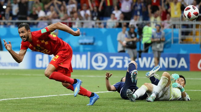 Bélgica venció 3-2 a Japón en los octavos de final del Mundial Rusia 2018