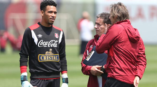 Pedro Gallese: "En ningún lugar van a querer tanto a Gareca como en el Perú"