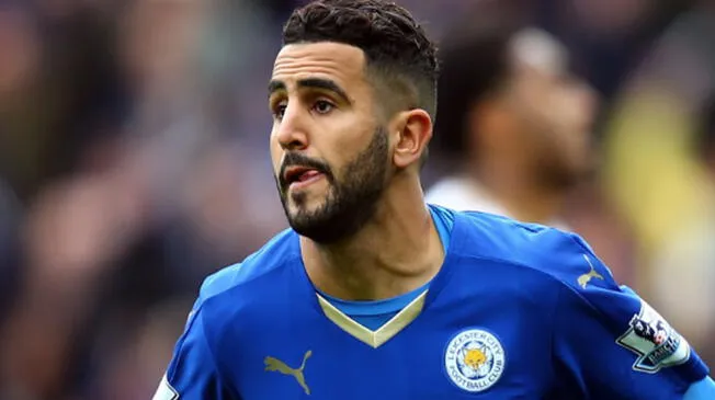 Riyad Mahrez ha disputado cinco temporadas con el Leicester City (2013/2014-2017/2018).