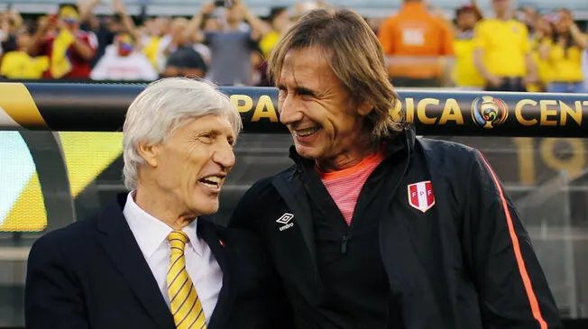 José Pekerman y Ricardo Gareca