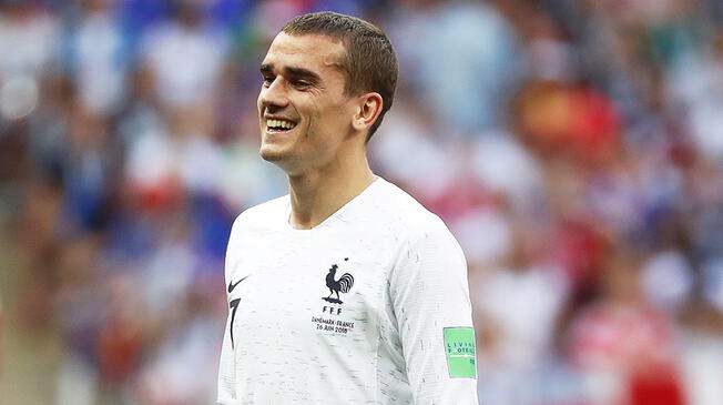 Antoine Griezmann, durante el Mundial Rusia 2018.