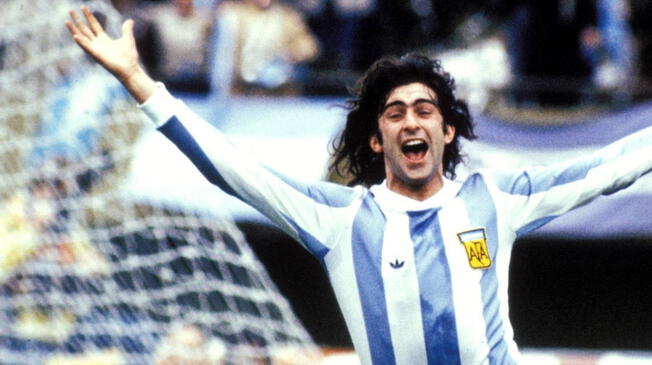 Mario Alberto Kempes salió campeón del mundo con la Selección Argentina en el Mundial 1978.  
