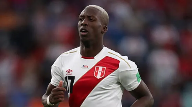 Luis Advíncula, durante el Mundial Rusia 2018.