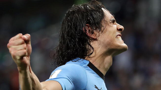 Cavani no jugará de titular en el Uruguay vs Francia. Foto: EFE